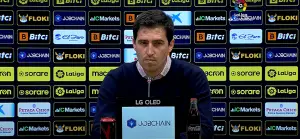 Andoni Iraola: &quot;No hemos estado nada bien en las áreas&quot;