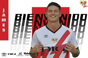 James Rodríguez, nuevo jugador del Rayo