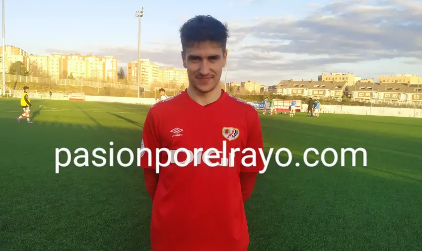 Benedí, portero del Rayo Juvenil A