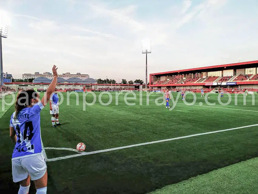 Atlético de Madrid 5 - Rayo Vallecano Femenino 0: Con la cabeza alta