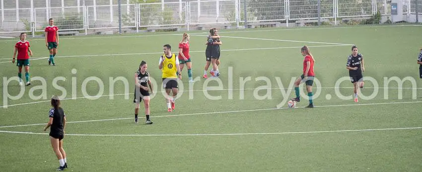 El Rayo Femenino y el Pozuelo Femenino se enfrentaron en un amistoso