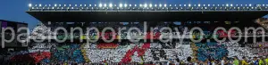 TIfo de la afición para celebrar el Centenario del Rayo