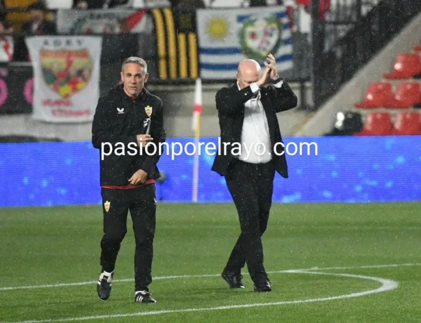 Pepe Mel, en su regreso a Vallecas