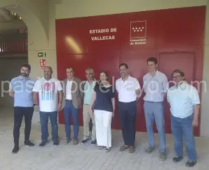 Marta Rivera, Consejera deportes de la CAM: &quot;El estadio está listo para el inicio de la liga, los aficionados pueden estar contentos a partir de ahora&quot;