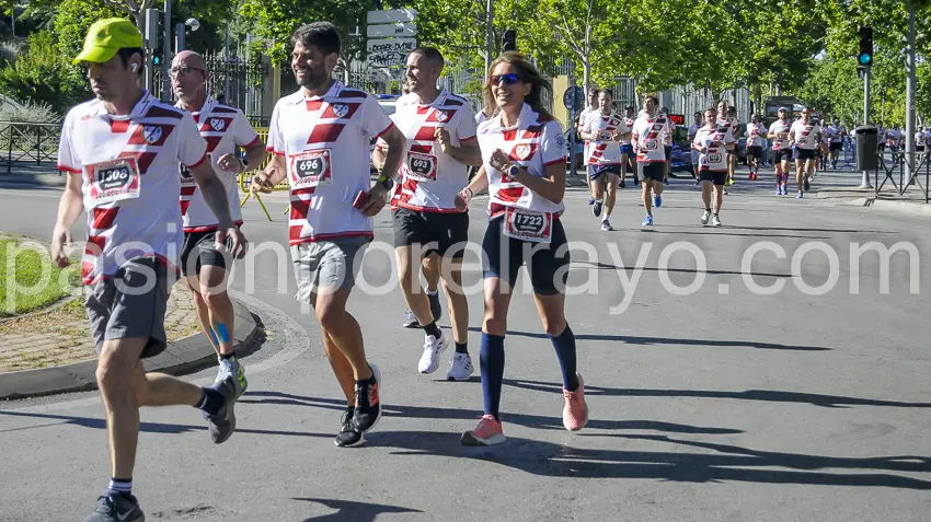 Momento de la V Carrera del Rayismo