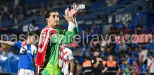 Dani Cárdenas, en el Getafe - Rayo Vallecano