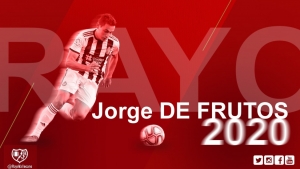 Jorge de Frutos primer refuerzo de invierno del Rayo Vallecano