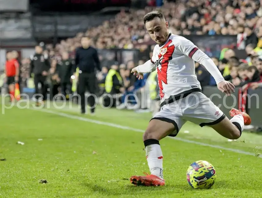 Álvaro García, jugador del Rayo Vallecano