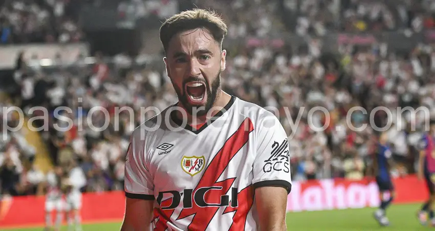 Unai celebrando el 1-0 ante el Barcelona