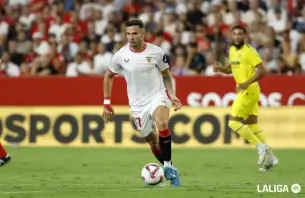 Saúl Ñíguez, en el Sevilla esta temporada