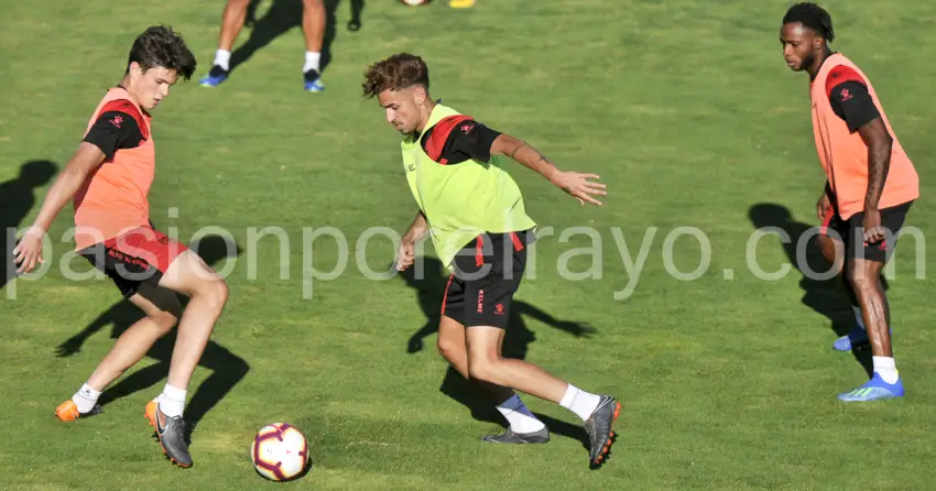 Martín, Sergio Moreno y Lass, jugadores del Rayo que salieron de la cantera