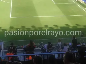 Imagen de la zona para PMR del estadio de Vallecas