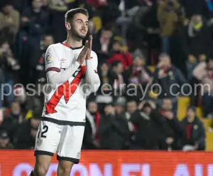 Andrés Martín, ya ex jugador del Rayo Vallecano