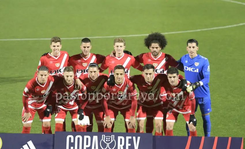 11 titular del Rayo Vallecano contra Unionistas