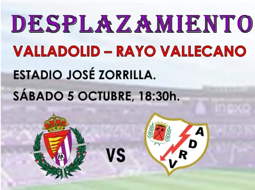 Cartel del Valladolid - Rayo Vallecano