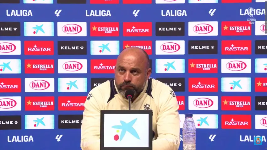 Manolo González, en la previa del Rayo Vallecano - Espanyol
