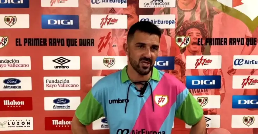 David Villa, jugador del AllStars LaLiga