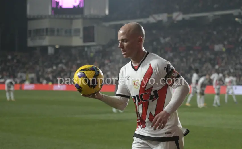 Isi, en el último Rayo Vallecano - Real Madrid