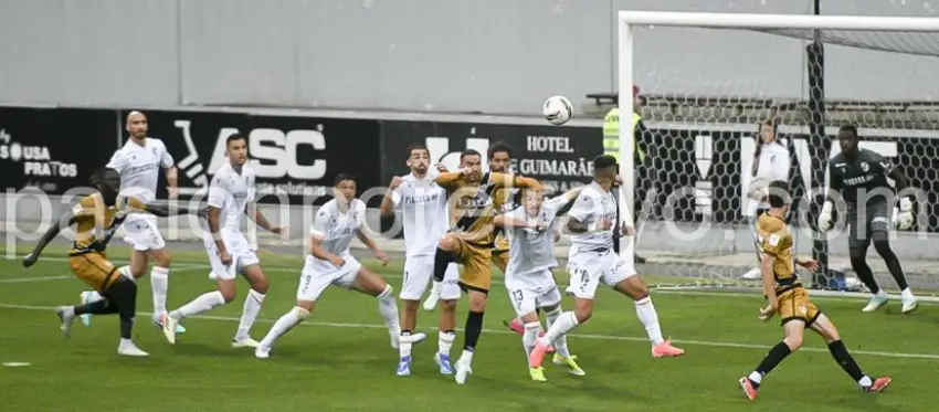 Momento del Vitoria Guimaraes - Rayo Vallecano