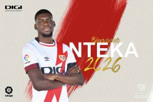 Nteka: &quot;Es un sueño jugar en Primera División&quot;