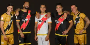 Las tres equipaciones del Rayo Vallecano para temporada 23-24