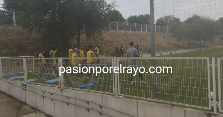 Entrenamiento del Rayo Vallecano 24/25