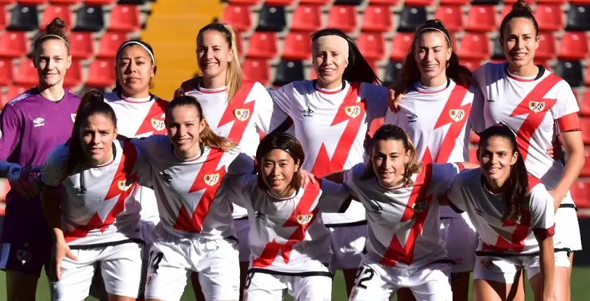 11 titular del Rayo Femenino