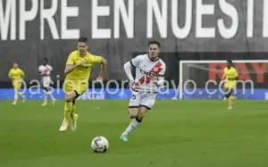 Imagen del último Rayo Vallecano - Villarreal en Vallecas