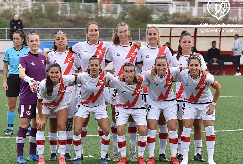 11 titular del Rayo Femenino contra el Villarreal