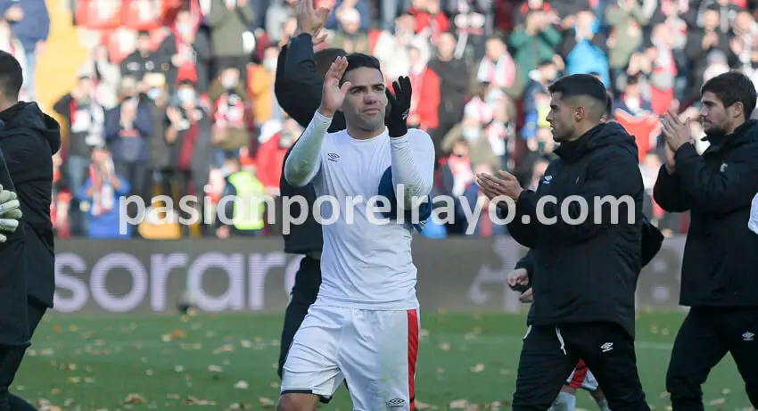 Falcao reapareció ante el Espanyol