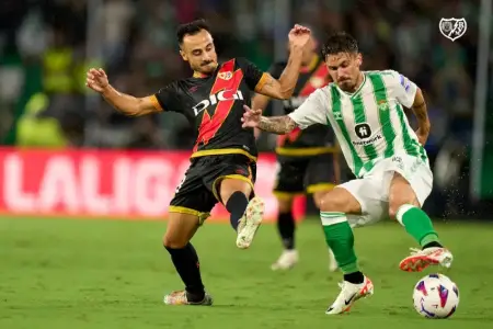 Imagen del Betis - Rayo Vallecano de la pasada campaña