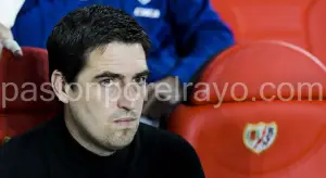 Andoni Iraola, entrenador del Rayo Vallecano