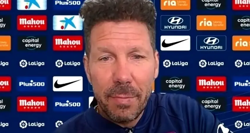 Simeone sobre el Rayo: &quot;Nos enfrentamos a un equipo valiente y que juega bien&quot;