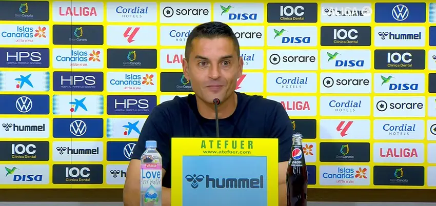 Francisco en la rueda de prensa de Las Palmas 0-1 Rayo Vallecano