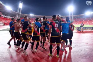 El Rayo Vallecano celebra un arranque perfecto de temporada