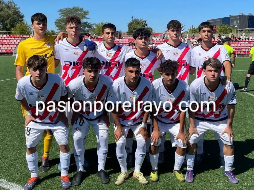 11 titular del Rayo Juvenil A en la temporada 24/25