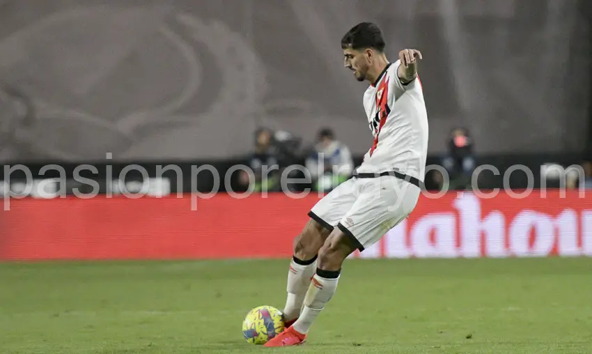 Catena durante el partido ante el At. Madrid de este fin de semana