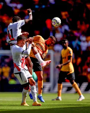 Imagen del Wolverhampton - Rayo Vallecano que ha puesto fin a la pretemporada rayista.