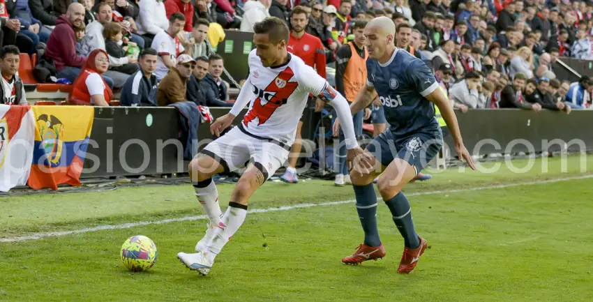 Imagen del Rayo - Girona de esta temporada en Vallecas