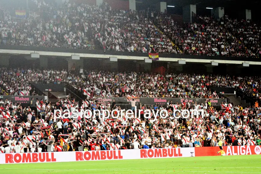 Estadio de Vallecas en el Rayo Vallecano - Barcelona