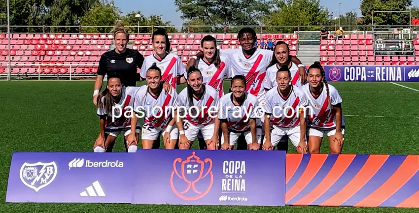 11 titular del Rayo Femenino en Copa de la Reina contra el Getafe Femenino