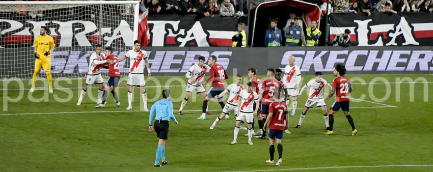 Momento del Rayo - Osasuna de esta temporada