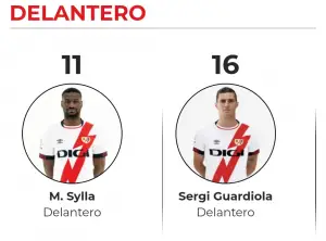 Imagen desactualizada de la web del Rayo Vallecano