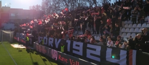 El fondo de Vallecas vibró de principio a fin