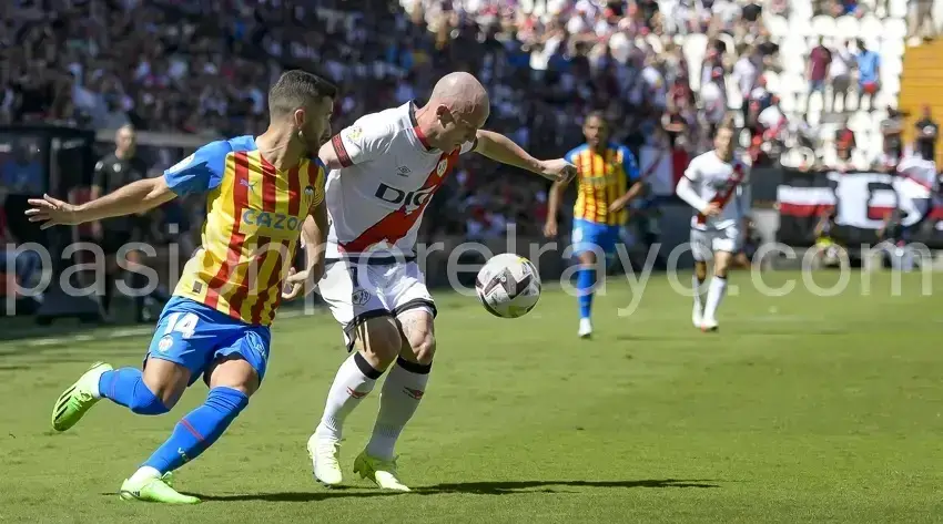 Imagen del Rayo Vallecano - Valencia de la campaña 22/23