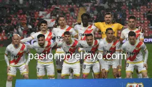 11 titular del Rayo Vallecano contra el Almería