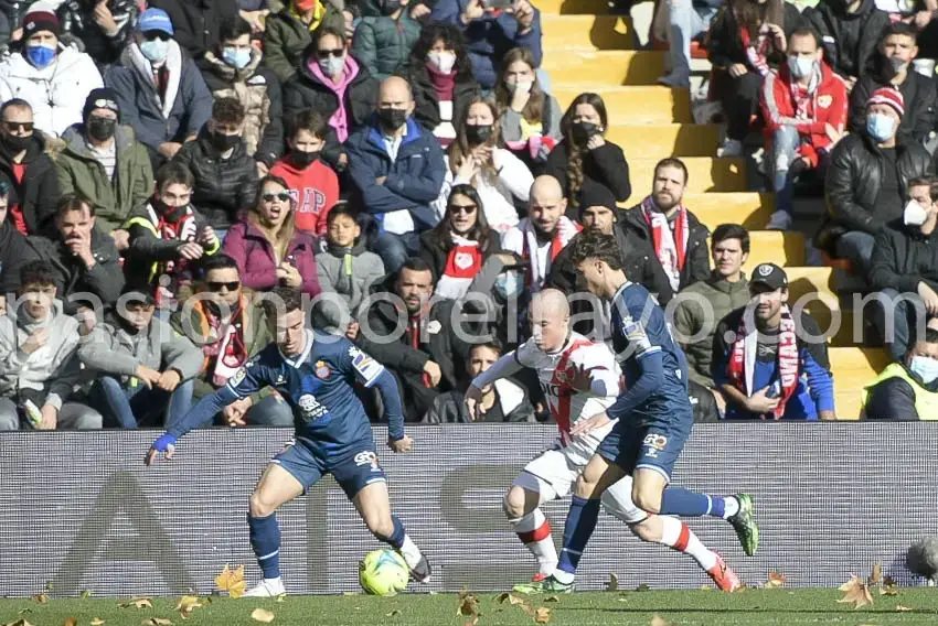 Isi, en un Rayo Vallecano - Espanyol