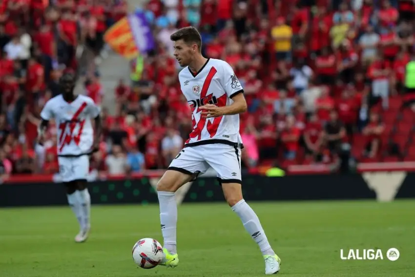 Gumbau, en el Mallorca - Rayo Vallecano