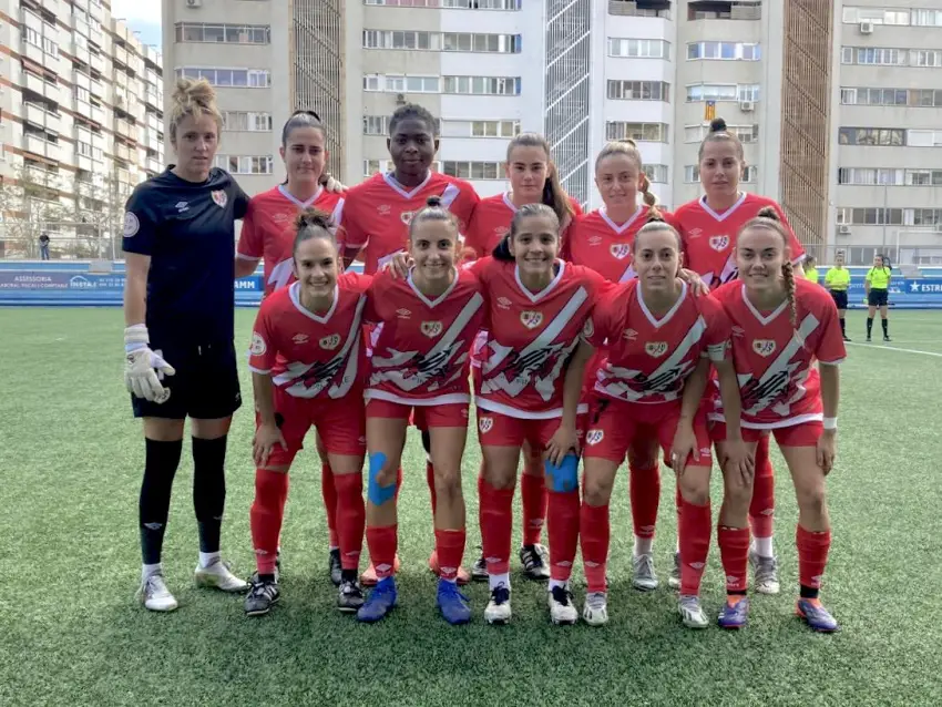 11 titular del Rayo Femenino contra el Europa