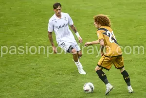 Marco durante el partido de pretemporada ante el Vitoria de Guimaraes en Portugal.